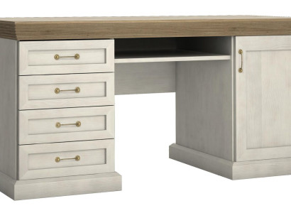 Wooden table Computer desk Wood Office furniture Desks Desk Computer furniture